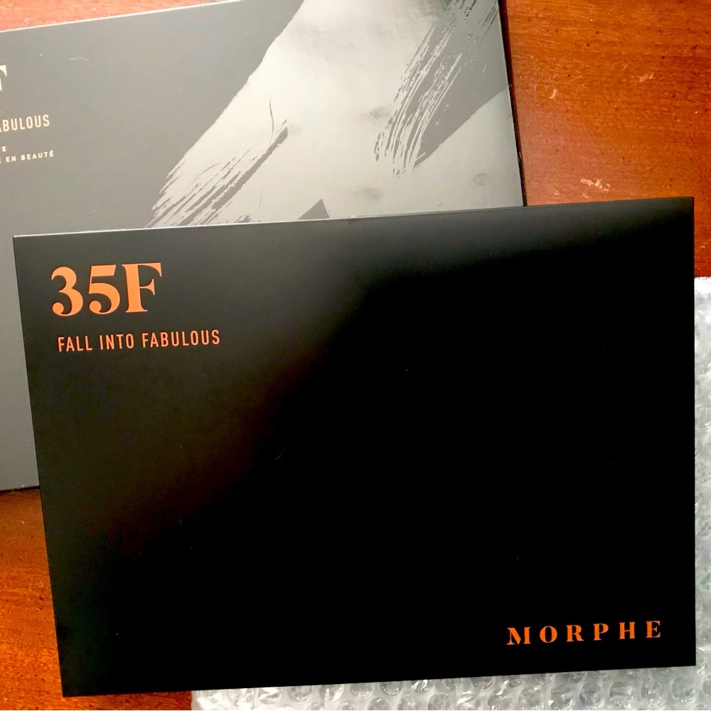 NWT Morphe 35F Eyeshadow Palette
